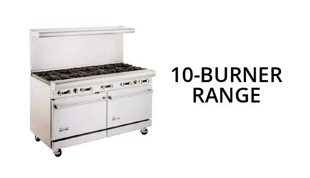 10 Burner Range